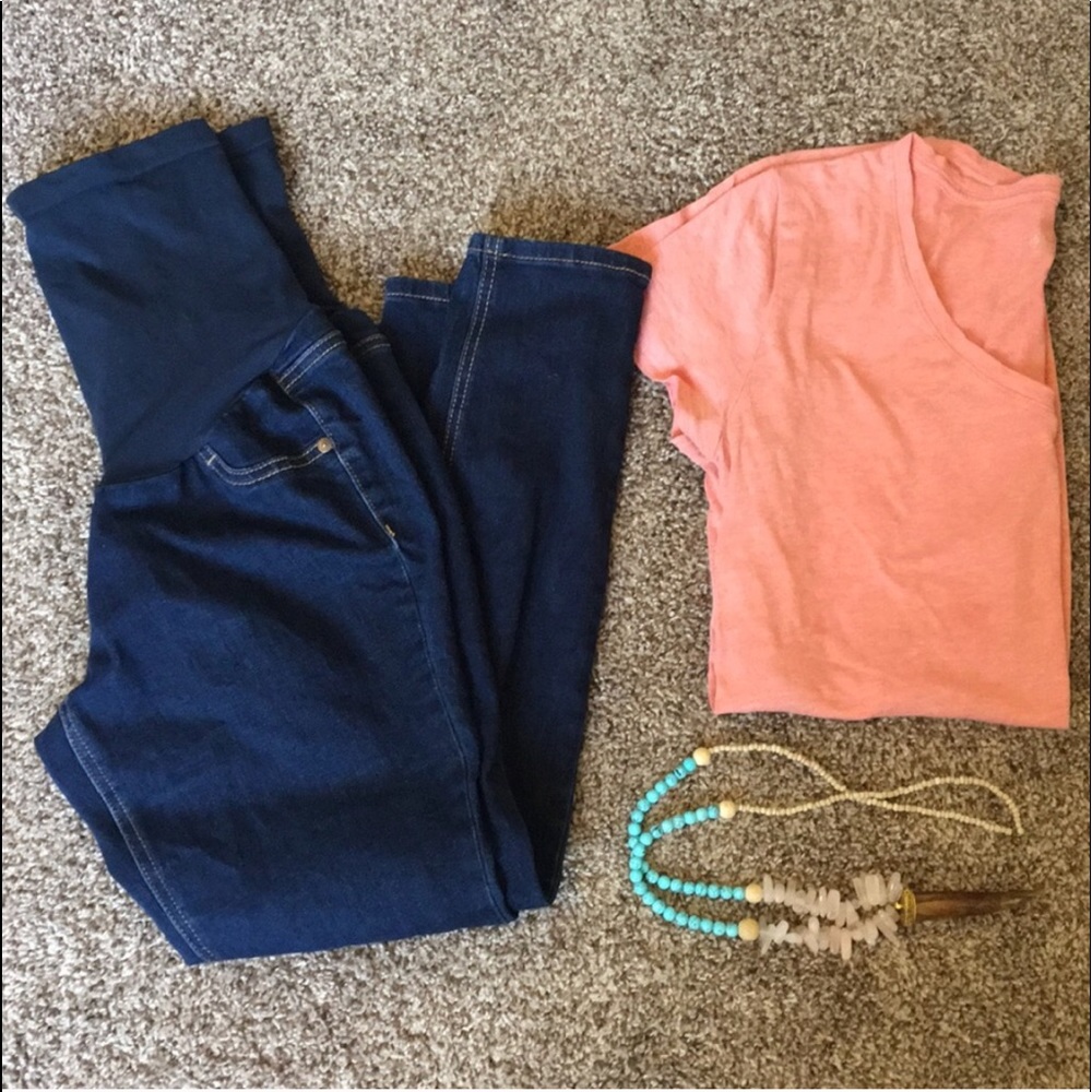 Indigo Blue Maternity Jeans
